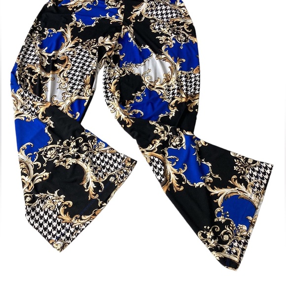 Thalia Sodi Wide Leg Chain Halter Neckline Jumpsuit - Picture 7 of 15